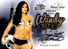 Bench Warmer Chicago 2013 National Windy City Autograph Maria Kanellis (AU)