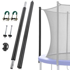 1PCS 10-16Ft Trampoline Pole, Universal Trampoline Net Poles with Foam Sleeve...