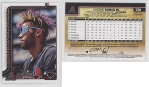 2025 Topps Series 1 Golden Mirror Image Variation Lourdes Gurriel Jr #136