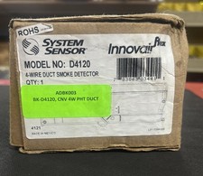 System Sensor D4120 InnovairFlex 4-Wire Duct Smoke Detector NOS