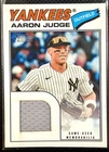 Aaron Judge 2026 Topps Heritage ROR-AJ Jersey Patch Relic Yankees