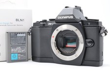 Near Mint Olympus OM-D E-M5 Digital Camera Silver Body Shutter Count 18750
