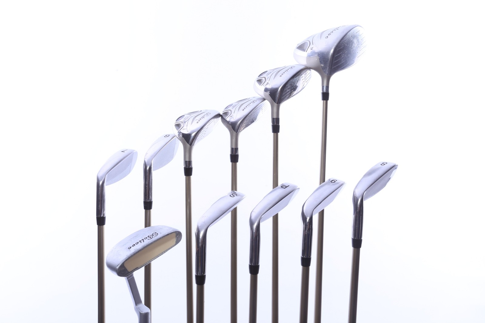 Founders Club Believe Complete Club Set Dr, 3W, 4H, 5H, 6 - PW, SW, Putter