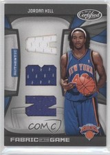 2009-10 Certified Fabric of the Game NBA Die-Cut 3/50 Jordan Hill #FOG-JH 0f6