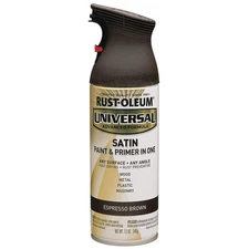 RUST-OLEUM 247570 Spray Paint,Expresso Brown,Satin,12 oz. 40PM84