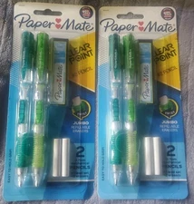 Paper Mate Clear Point Mechanical #2 Pencils Starter Set, 0.7mm Lead 4-Pack