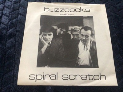 Buzzcocks Spiral Scratch 7'' vinyl single record UK.