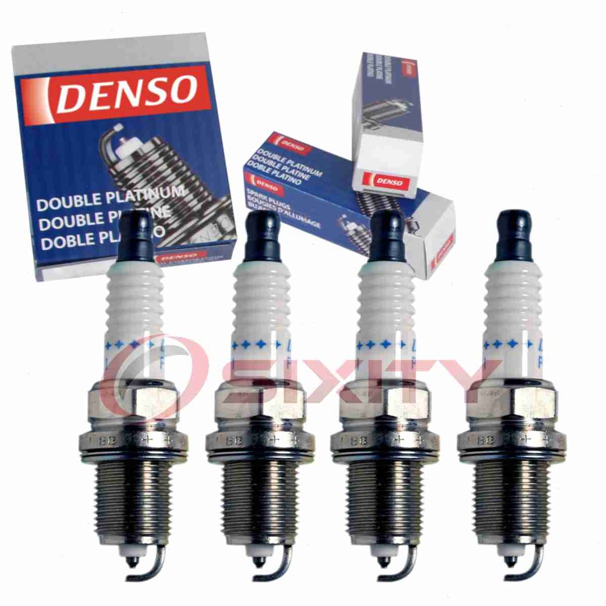 4 pc Denso Platinum Long Life Spark Plugs for 2007-2010 Chrysler Sebring qy