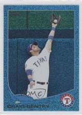 2013 Topps Wrapper Redemption Blue Slate Craig Gentry #531 m1u