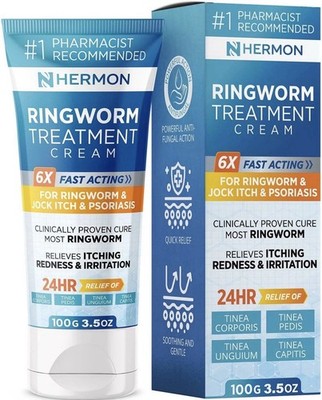 Hermon Powerful Antifungal Effective Treatment Ringworm Jock Itch Eczema Tinea