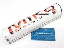 Mika Metals Handlebar Pad (Handle Bars White Round Foam Cover Cross Bar Pad)