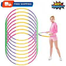 Detachable Kids Hula Hoola Hoop Adjustable Exercise Fitness Ring Toy Party Favor