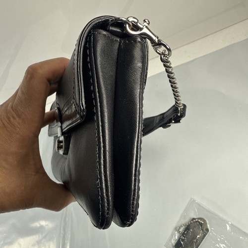 Coach Legacy Schwarz Leder Wandelbar Clutch Schultertasche E04Q-9733✅ - Bild 15 von 17
