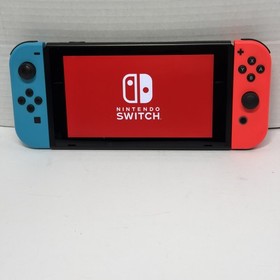 Nintendo Switch (2019 V2 Model) - Joycons, Mario Deluxe, 128GB, Case