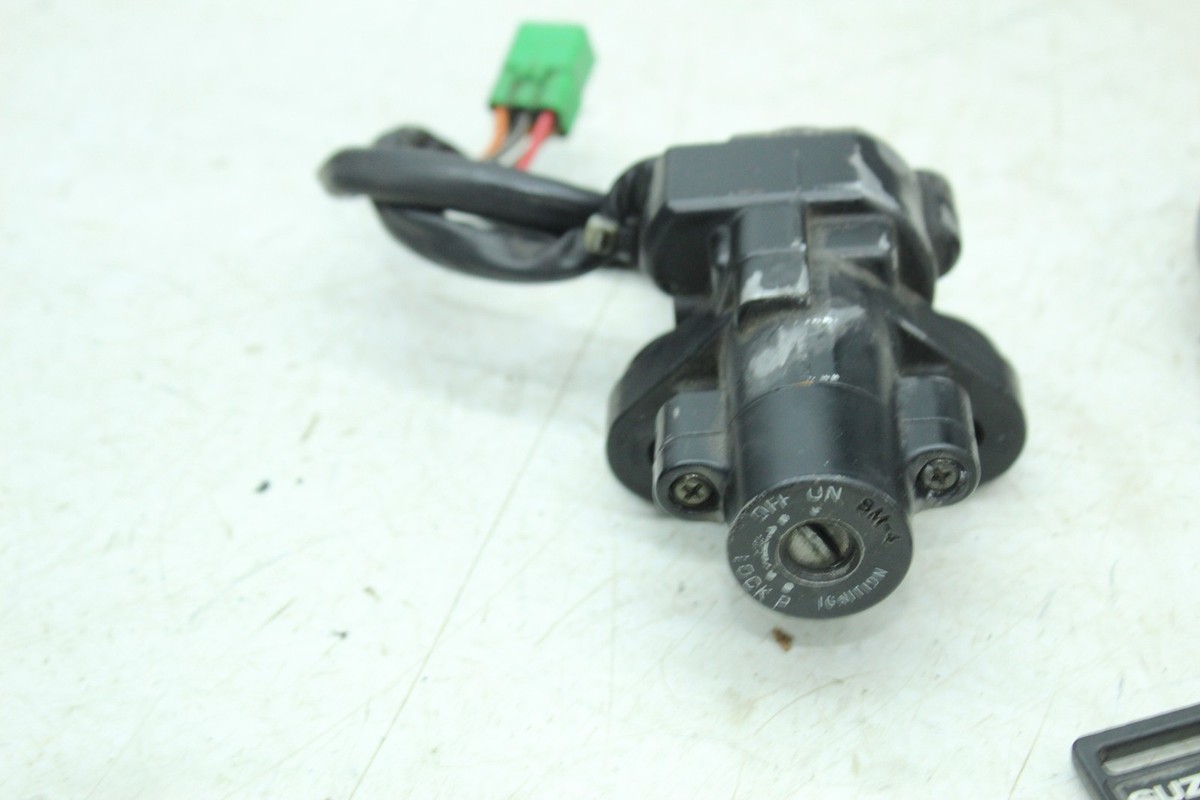 93-96 SUZUKI GSXR1100 IGNITION LOCK KEY SET W/ GAS CAP AND SEAT