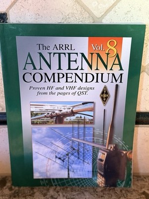 ARRL Antenna Compendium Vol. 8 Paperback Book - Antennas, Radio, English