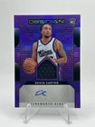2024-25 Panini Obsidian Devin Carter Rookie Patch Auto RC Purple Flood /75