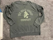 The Walt Disney Company Store Crewneck 2XL Green Employee Exclusive NWT