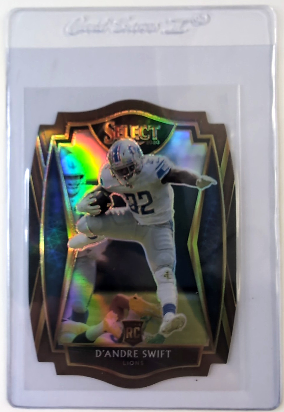 2020 Select Copper PRIZM DIE CUT D'Andre Swift RC #151 /355, Gem Mint 10, Quick