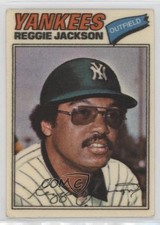 1977 Baseball Patches Cloth Stickers Reggie Jackson (One Star Back) #22 HOF 7bt