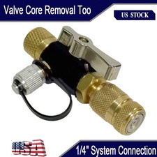Mega Flow Vacuum Rated Valve Core Removal Tool 14 System Connection