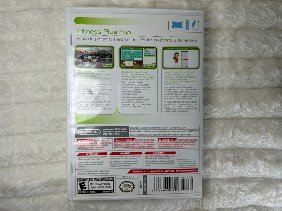Wii Fit Plus Nintendo Balance Games Complete - Image 3 of 3