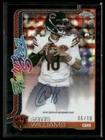 2025 Topps Chrome Football Future Stars Caleb Williams Black Geometric Auto /10