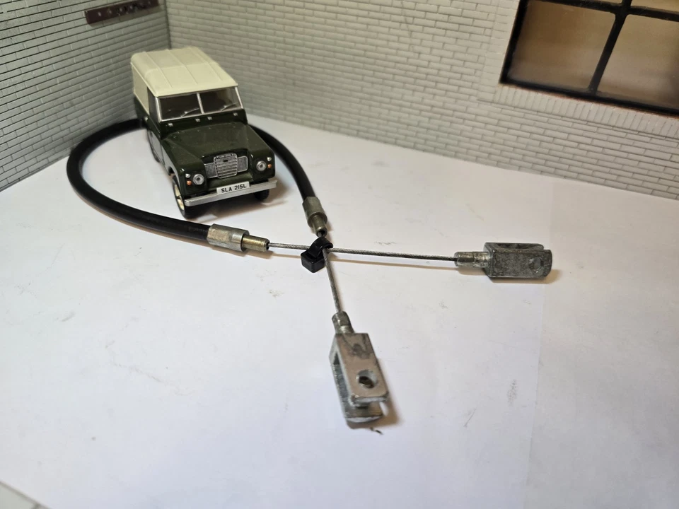 Land Rover Series 2 2a 3 2.25 Diesel Accelerator Throttle Cable 598852 - Image 3 of 4