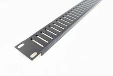 PROCRAFT VRP-1V 1U Vertically Vented Steel Rack Panel w/ Flanges (1 space)