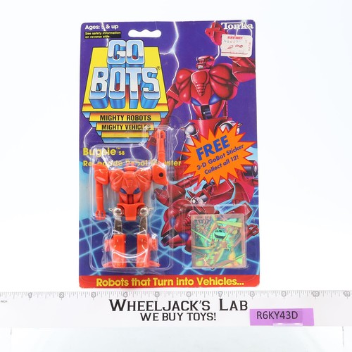 Bugsie Renegade Robot Monster 3D Sticker Gobots 1985 Tonka Figur NEU SEALED - Bild 1 von 4