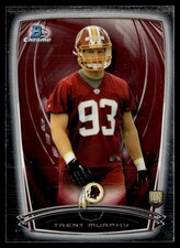 2014 Bowman Chrome Trent Murphy Rookie Washington Redskins #113