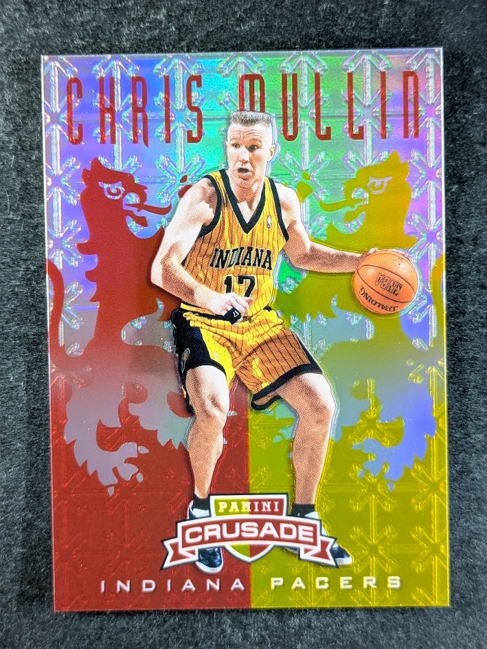2012-13 Panini Crusade CHRIS MULLIN 77/99 Red & Gold Crusade Prizm Pacers #113
