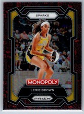 2024 Panini Prizm Monopoly WNBA Lexie Brown Classic Icons Red Prizm #41