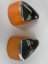 Pair Nice Oem German Hella Volkswagen Vw Bug Beetle Front Turn Signals
