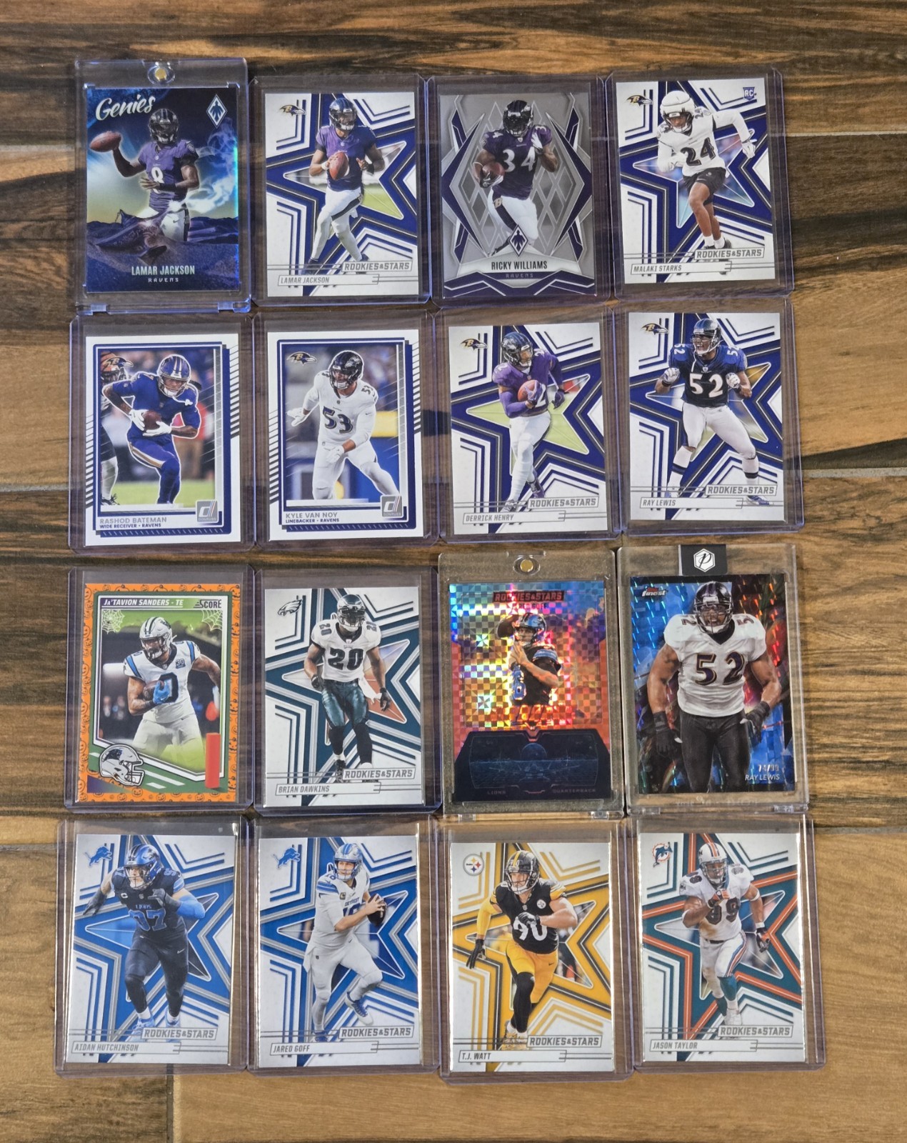 2025 Panini Phoenix Football Lamar Jackson Genies Case Hit #21