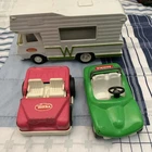 Vintage Tonka Metal Toy Cars And Winnebago Vehicle Collectible Cars