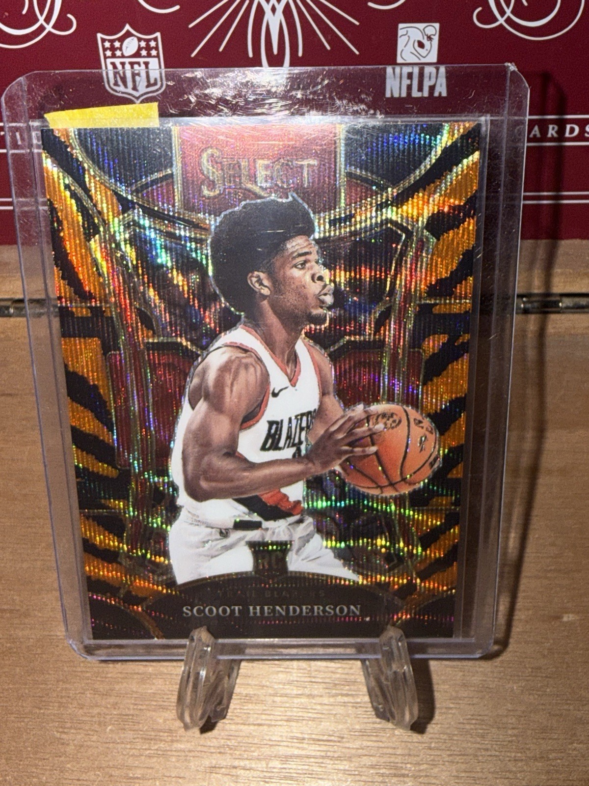 2023-24 Panini Select - Mezzanine Level Scoot Henderson #324 Tiger Prizm SSP RC