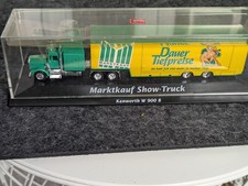 Herpa Kenworth W 900 B Sattelzug "Marktkauf Show Truck " Limited Edition 1:87 HO
