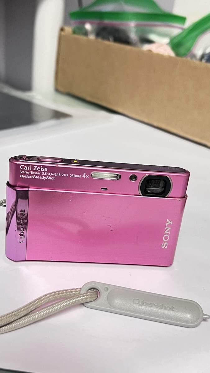Sony Cyber-shot DSC-T90 12.1MP Digital Camera - pink | eBay