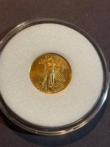 1999 5.00 Gold Eagle encapsulated BU