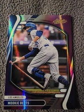 2022 Panini Absolute Baseball Mookie Betts- PURPLE SPECTRUM 1/25- FIRST PRINT!