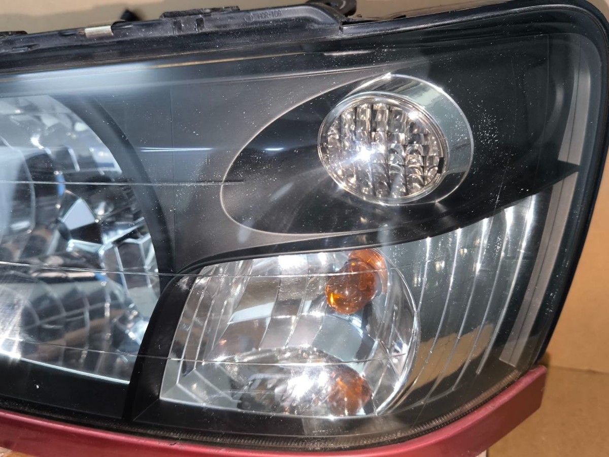 Subaru Forester SG SG5 SG9 2002-05 WRX JDM HID Black Headlight