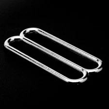 Country Brook Design® 2 Inch Metal Round Triglide Slides, 10 Pack