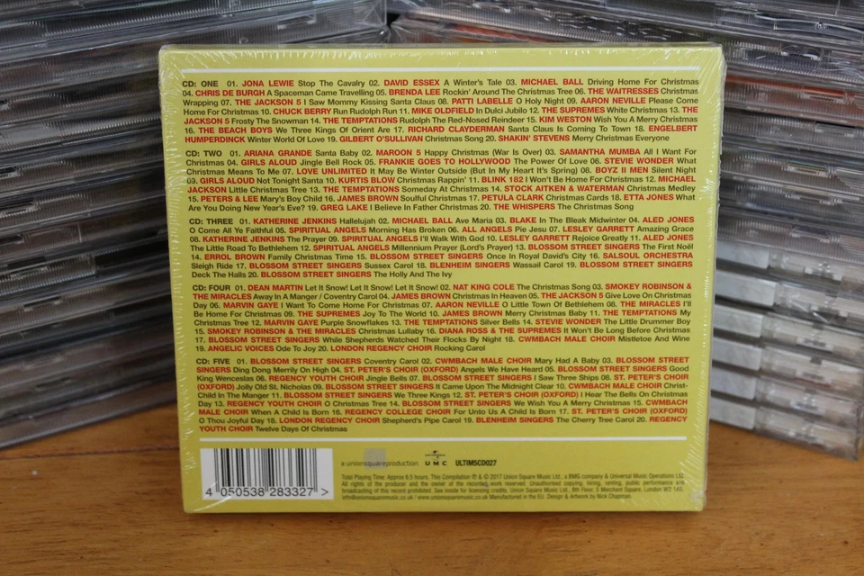 100 Hits Christmas Hits Ultimate Collection 5CD Box Set Ariana Grande Jackson 5 - Image 2 of 2