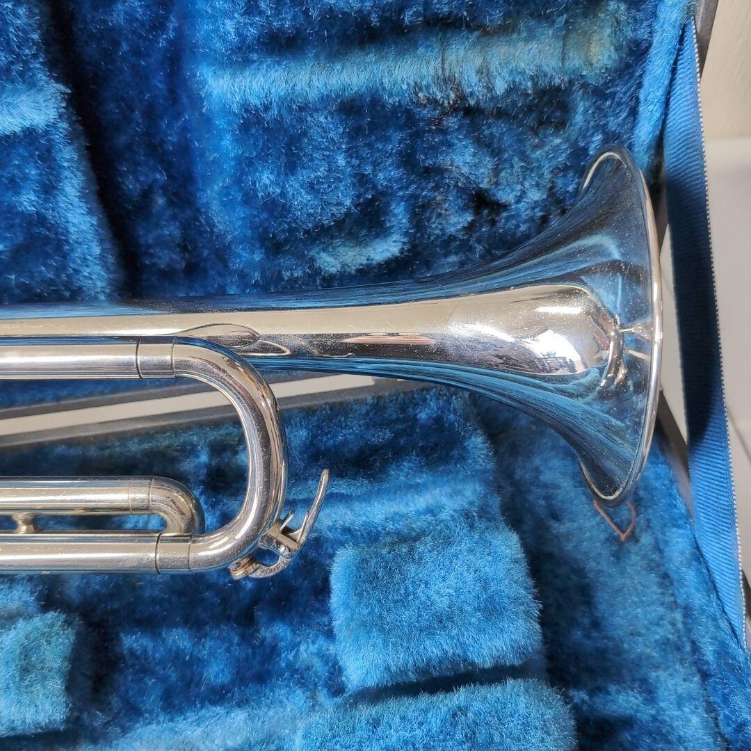 nikkan made by YAMAHA YTR-135 ヤマハ　トランペット YAMAHA YTR-135 Trumpet Silver Nikkan w/Hard Case,Mouthpiece
