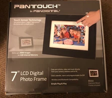 Pantouch By Pandigital 7” LCD Digital Photo Frame 8000 Images