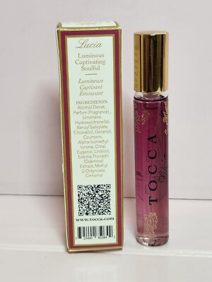 Tocca Lucia Eau De Parfum Travel Spray 4.5ml/0.15oz fl.oz. NWB 