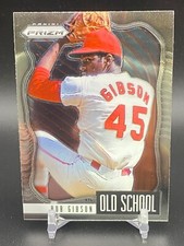 2021 Panini Prizm Old School #3 Bob Gibson St. Louis Cardinals