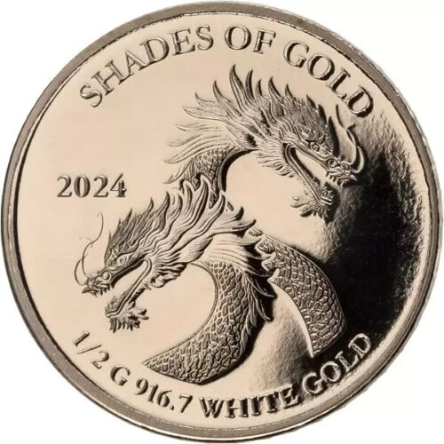 Solomon Islands 2024 3 x 10$ SHADES OF GOLD DRAGON 3 Coin Set - Picture 2 of 8