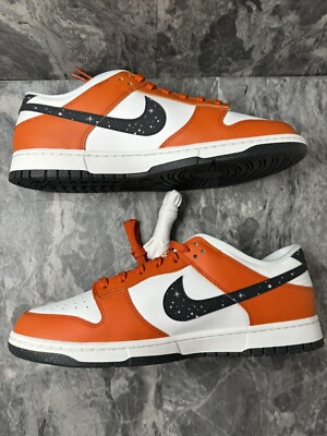 Nike Dunk Low Starry Swoosh 2023 FV6909-800 Orange Mens 14